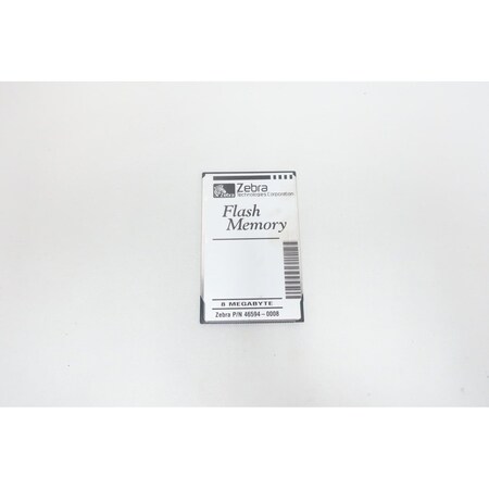 Zebra Flash Card 8Mb Memory Module 46594-0008 | Zoro